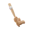 Hand Holding Baseball