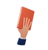 Hand Holding Book