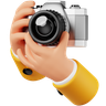 3d take-photo emoji