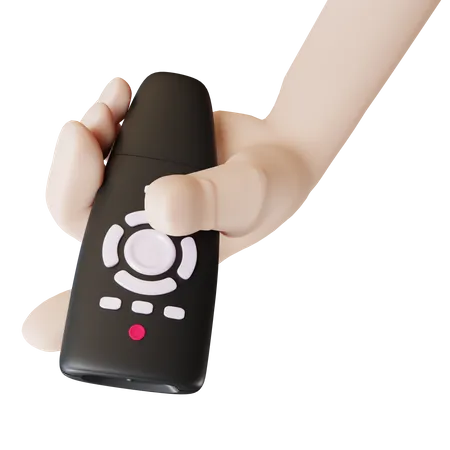 Hand holding controller  3D Icon