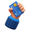 Hand Holding Credit Card