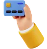Hand Holding Credit Card