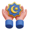 Hand With Crescent Moon
