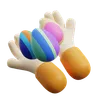 Hand Holding Eggs