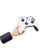 Hand Holding Joystick