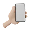 Hand Holding Phone