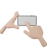 Hand Holding Phone