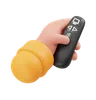 Hand Holding Remote