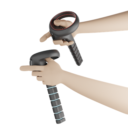 Hand Holding Saber Vr  3D Icon