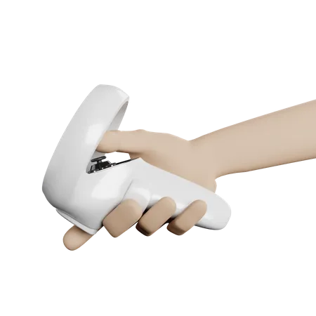 Hand Holding Saber Vr 3D Icon
