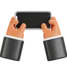 Hand Holding Smartphone
