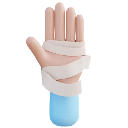 Hand Injury  3D Icon