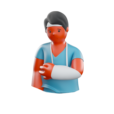 Hand Injury  3D Icon