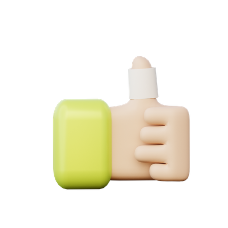 Hand Injury  3D Icon
