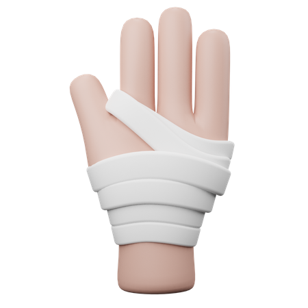 Hand Injury  3D Icon