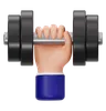 Hand Lifting Dumbbell