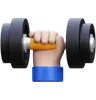 Hand Lifting Dumbbell