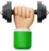 Hand Lifting Dumbbell