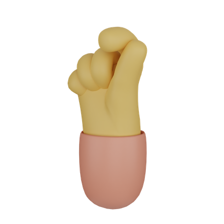 Hand Love Gesture  3D Icon