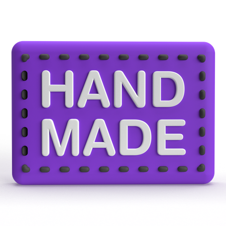 Hand Made  3D Icon