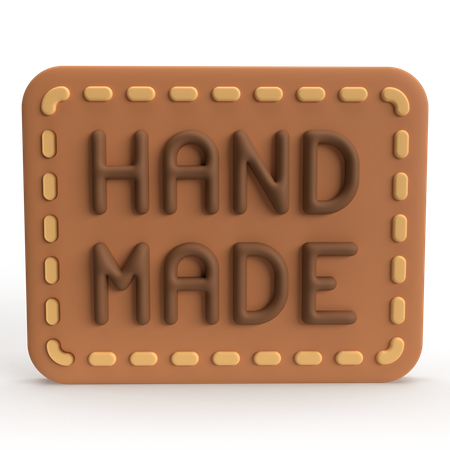 Hand Made  3D Icon