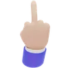 HAND MIDDLE FINGER