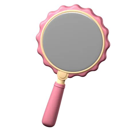 Hand Mirror  3D Icon