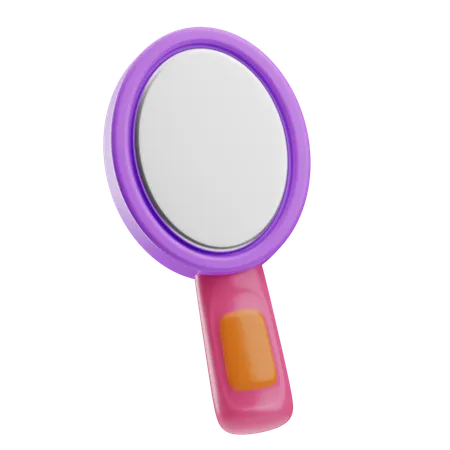 Hand Mirror  3D Icon