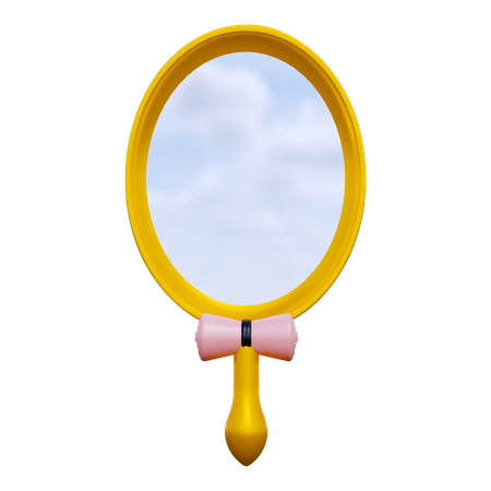 Hand Mirror  3D Icon