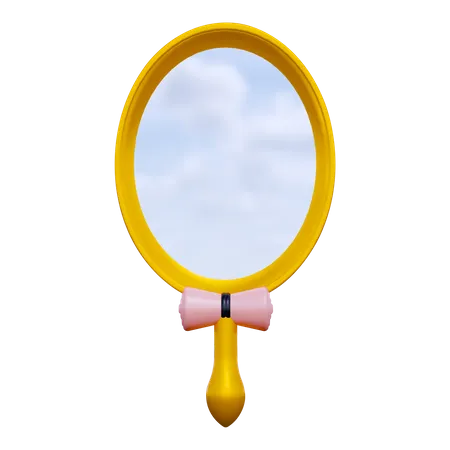 Hand Mirror  3D Icon