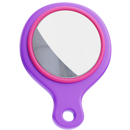 Hand Mirror  3D Icon