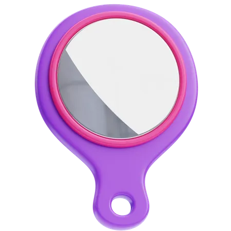 Hand Mirror  3D Icon