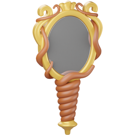 Hand Mirror  3D Icon