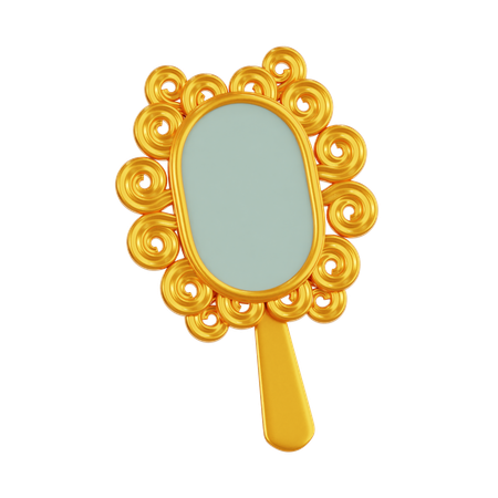 Hand Mirror  3D Icon