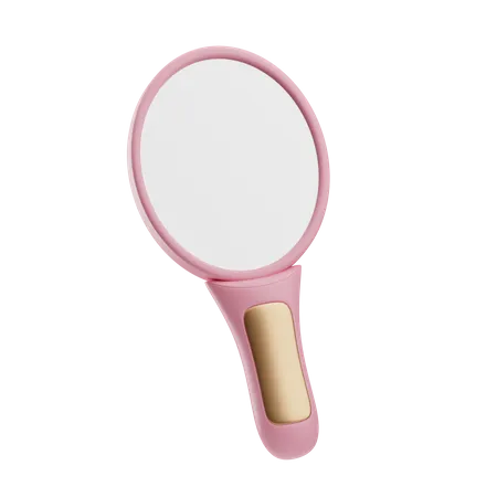 Hand Mirror  3D Icon