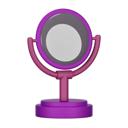 3 D Mirror Illustration 3D Icon