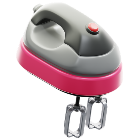 Hand Mixer  3D Icon
