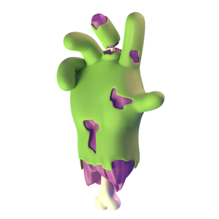 Hand Out Of Grave  3D Icon