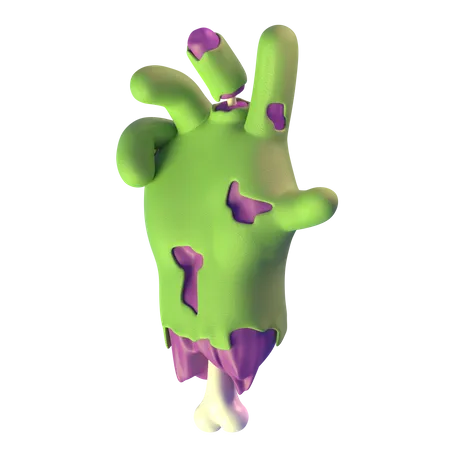 Hand Out Of Grave 3D Icon