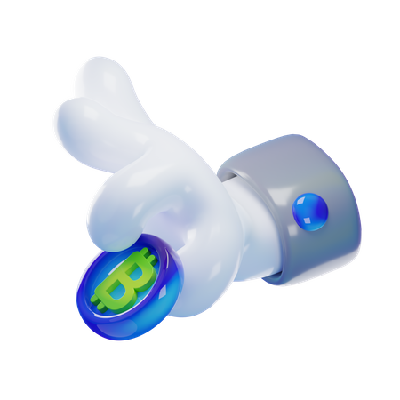 Hand Pay  3D Icon