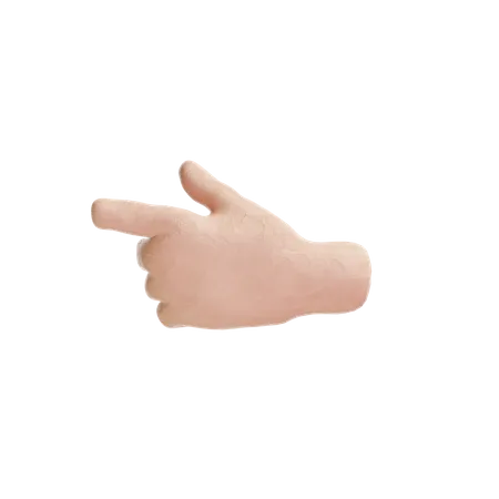 Hand Point  3D Logo