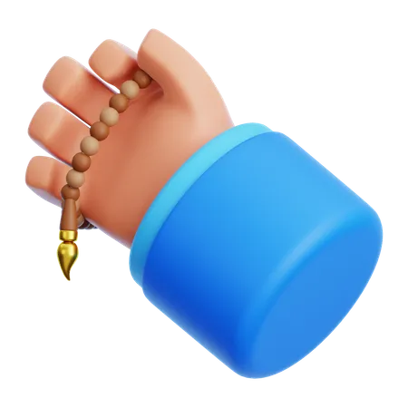 Hand Pray  3D Icon