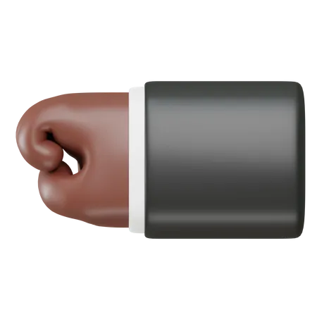 Hand Punch Gesture  3D Icon