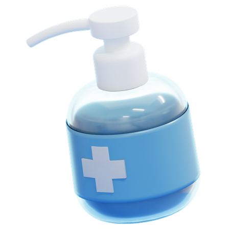 HAND SANITAZER  3D Icon