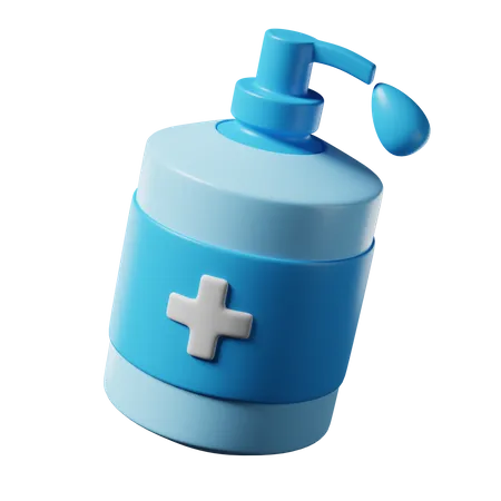 Hand sanitizer  3D Icon