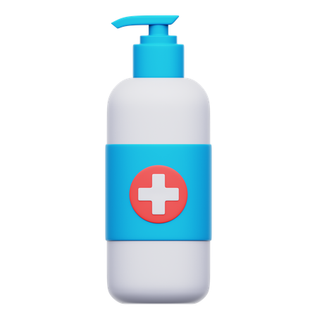 Hand sanitizer  3D Icon