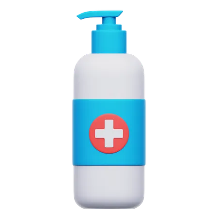 Hand sanitizer  3D Icon