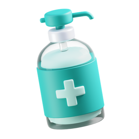 Hand Sanitizer  3D Icon