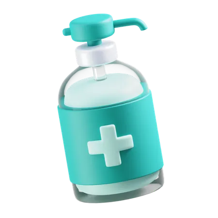 Hand Sanitizer  3D Icon