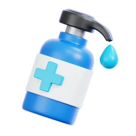 Hand Sanitizer  3D Icon